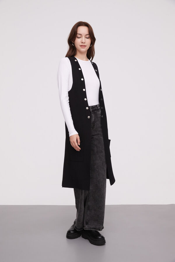 CHALECO EYESE NEGRO image number null