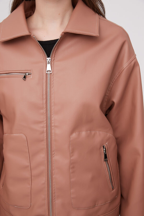 CHAQUETA POROM TOSTADO image number null
