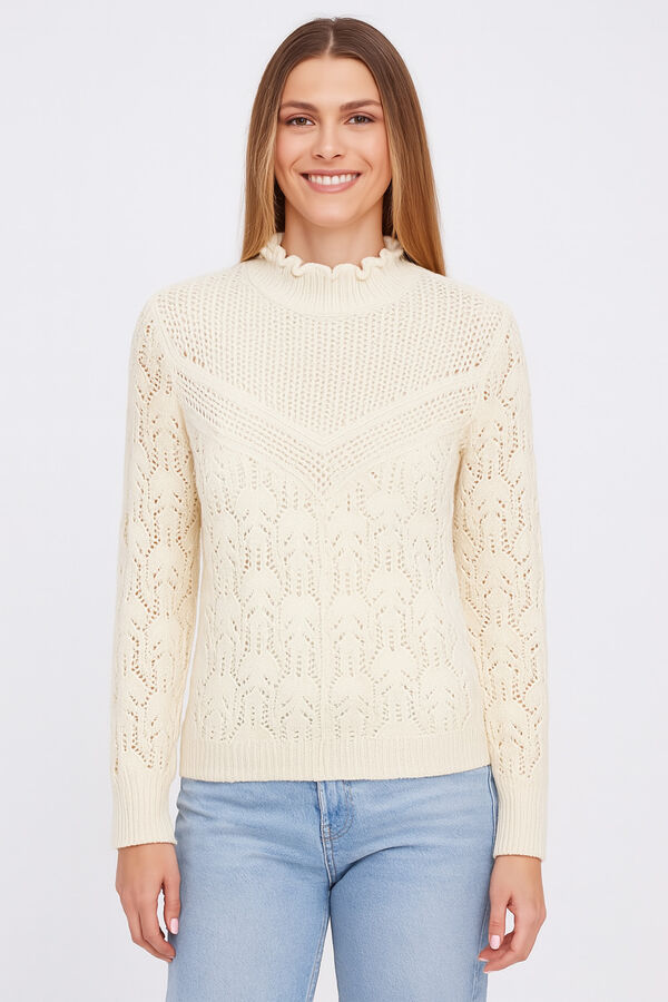 SWEATER APARTINA CRUDO / NATURAL image number null