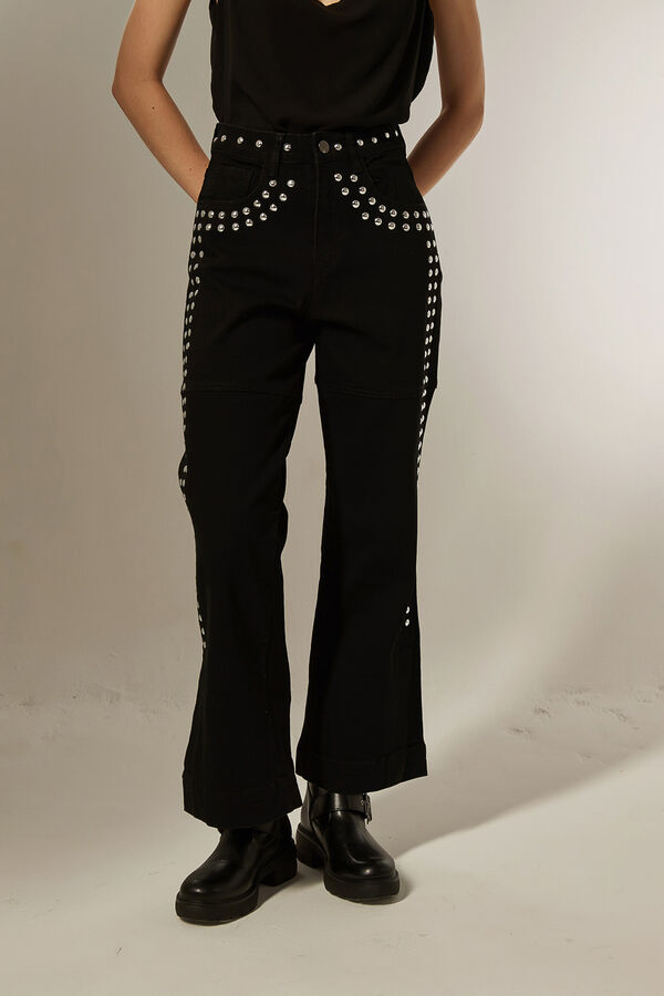 PANTALON BOHOS NEGRO