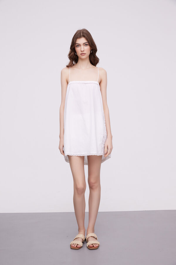 VESTIDO TYRES MARFIL / OFF WHITE