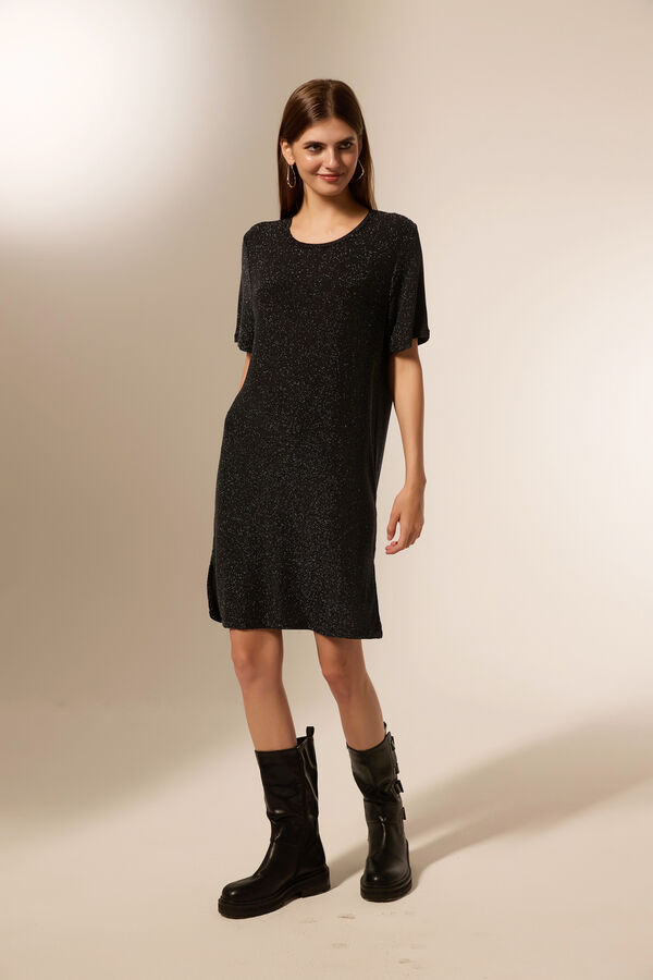 VESTIDO VUELA NEGRO image number null