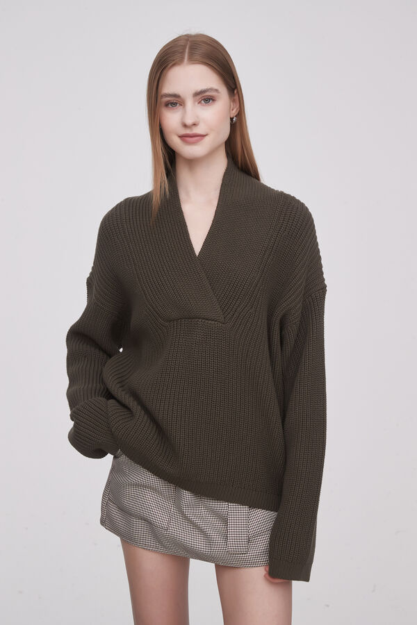 SWEATER GOMBE GRIS MEDIO image number null