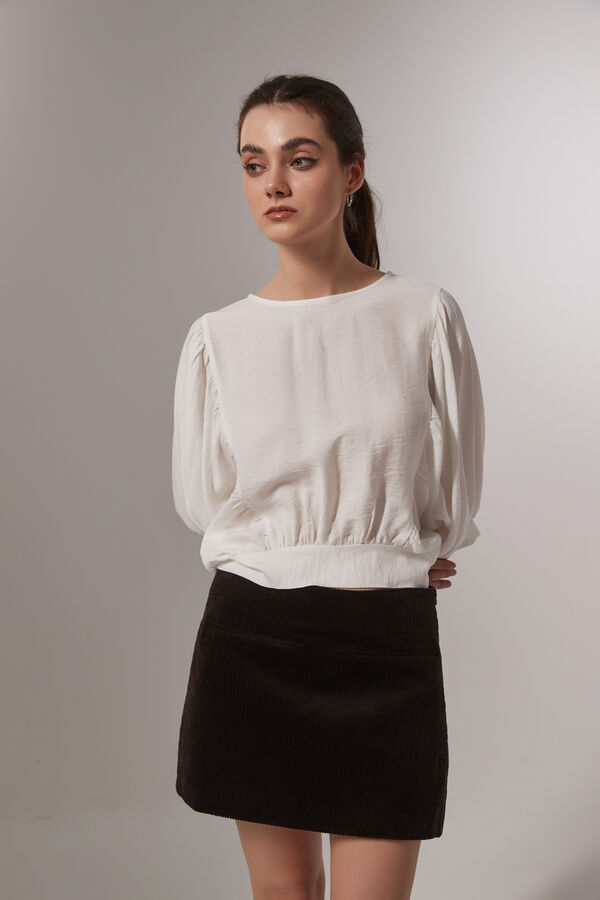 BLUSA ROLAN MARFIL / OFF WHITE