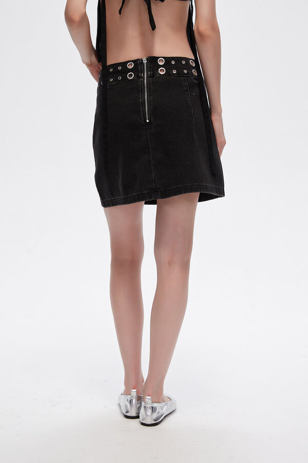 FALDA ELFANIS GRIS OSCURO image number null