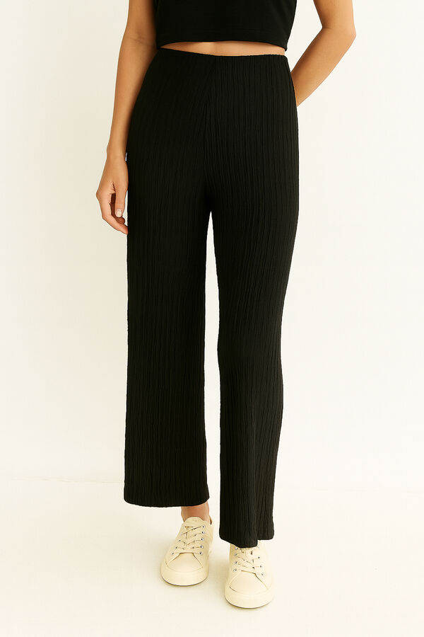PANTALON RUNDO NEGRO image number null