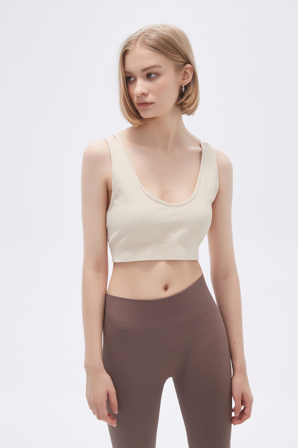 TOPS VALA BEIGE CLARO image number null