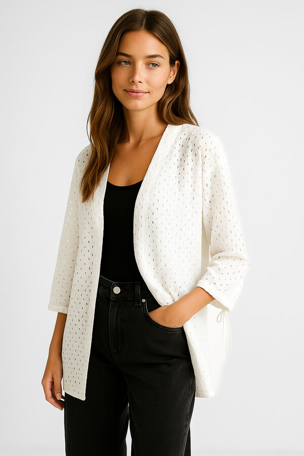 KIMONO ROSALIS BLANCO image number null
