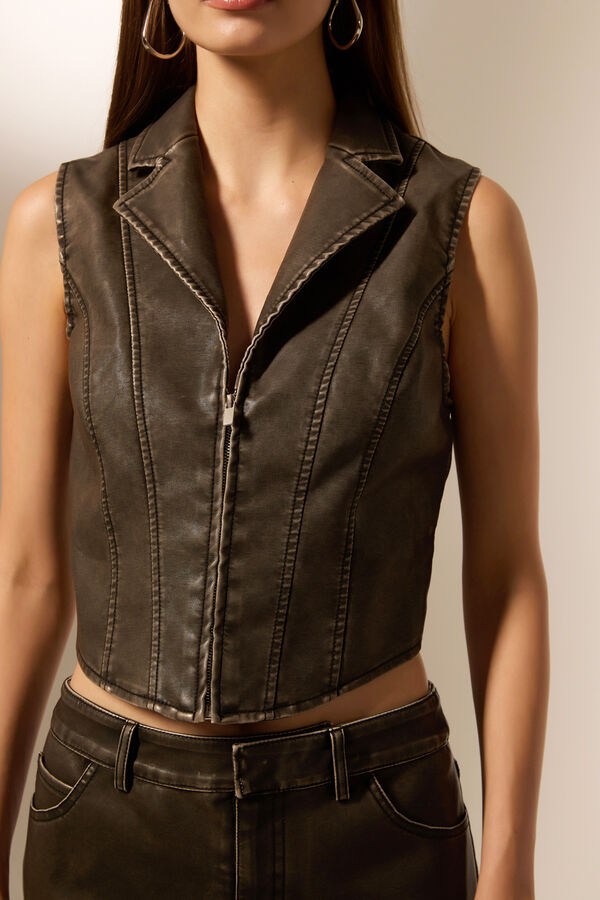 CHALECO HEINI GRIS OSCURO image number null