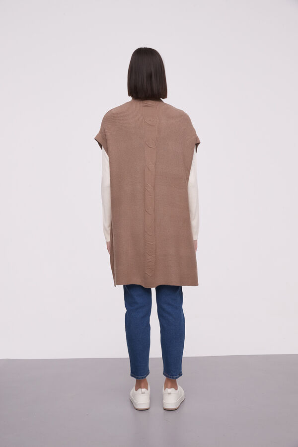 SACO ALBAIDA TAUPE / MINK / VISON image number null