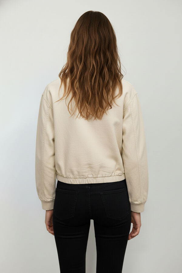 CAMPERA ZANNA CRUDO / NATURAL image number null