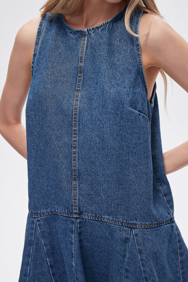 VESTIDO SUAMA AZUL MEDIO