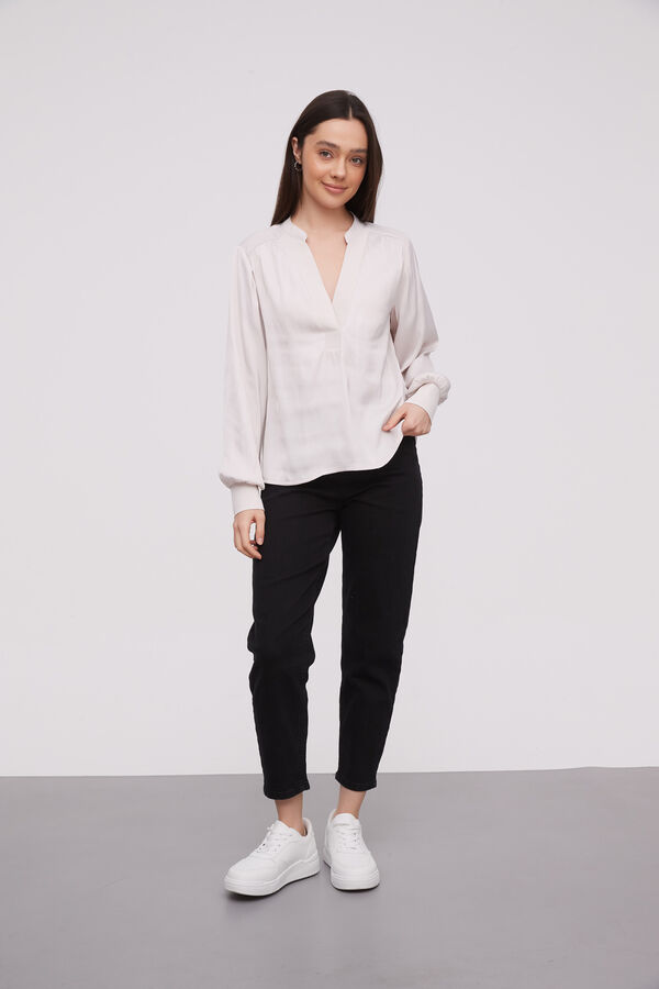 BLUSA CILENI CRUDO / NATURAL