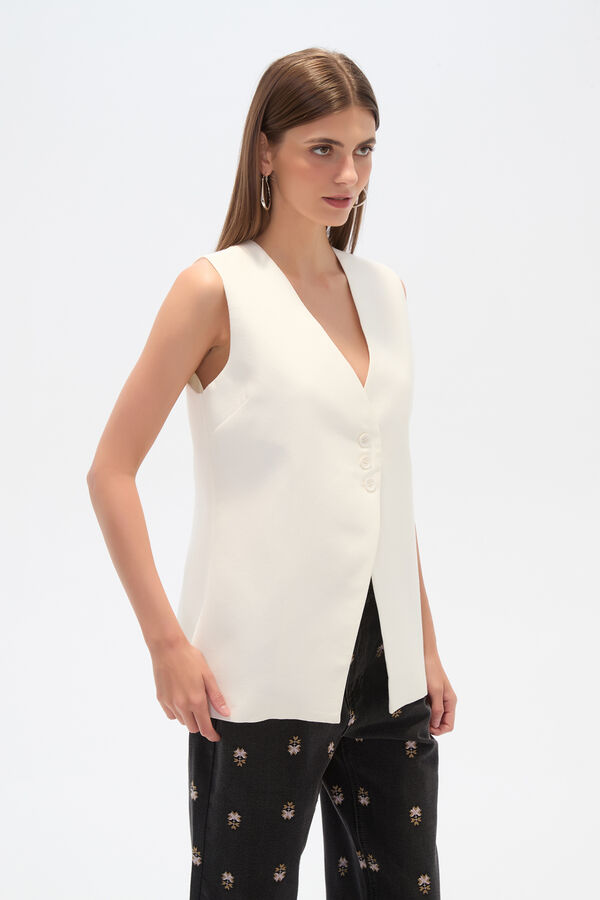 CHALECO AQUALIA MARFIL  / OFF WHITE image number null