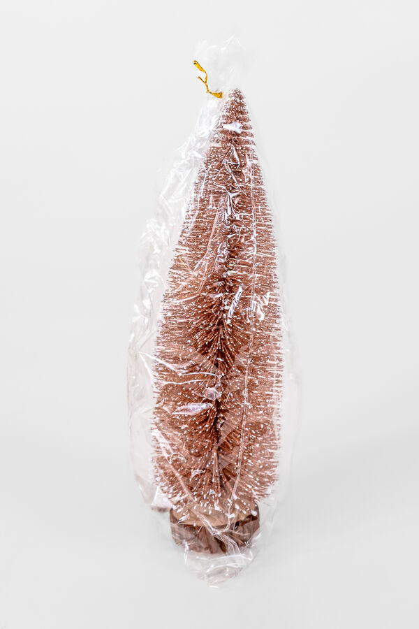 Deco Navidad Pino con Base de Madera CAFE image number null