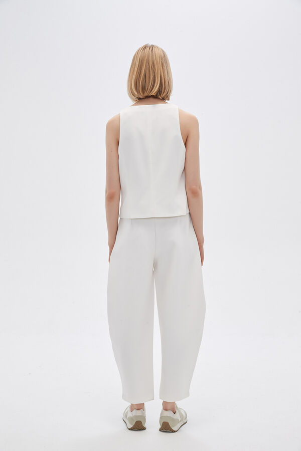 PANTALON FIENAS BLANCO image number null