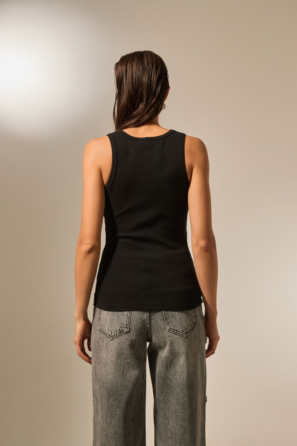 MUSCULOSA ZUNA NEGRO image number null