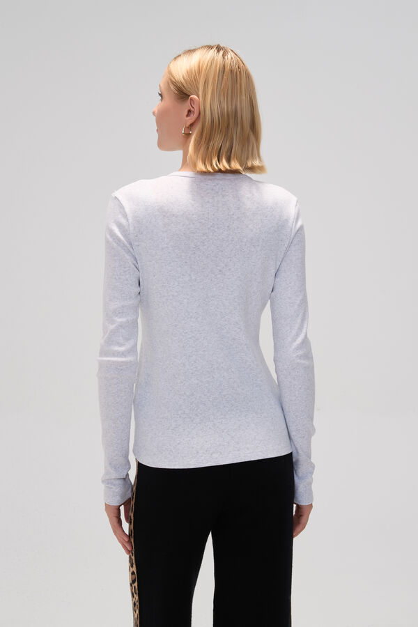 CARDIGAN FARDO GRIS image number null