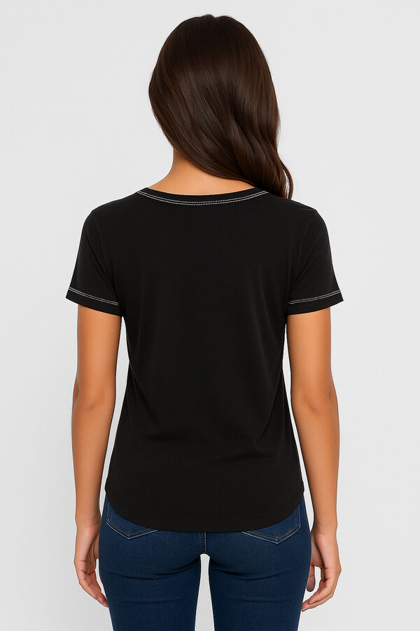 REMERA BALSA NEGRO image number null
