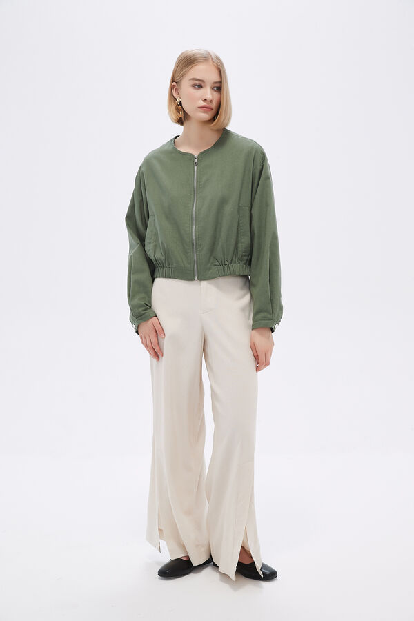 CAMPERA AROLA VERDE OLIVA image number null