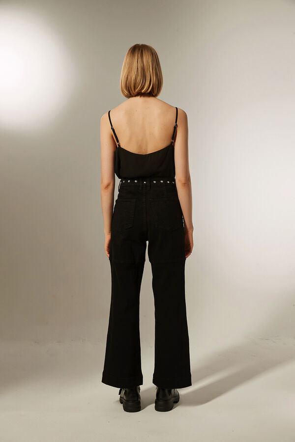 PANTALON BOHOS NEGRO