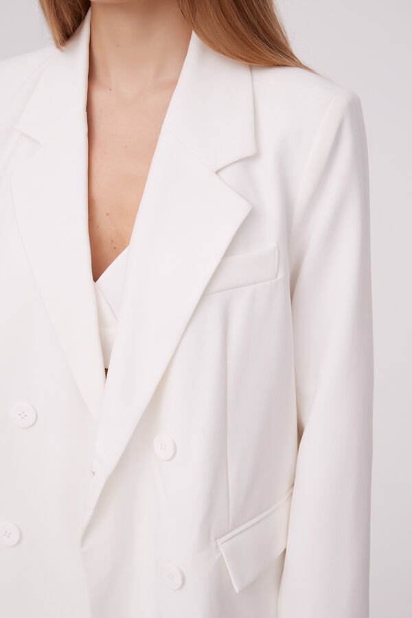 BLAZER BONGCHA MARFIL  / OFF WHITE image number null