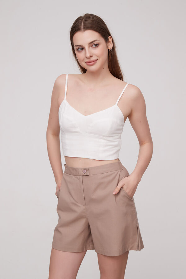 TOPS YUMIN MARFIL  / OFF WHITE image number null