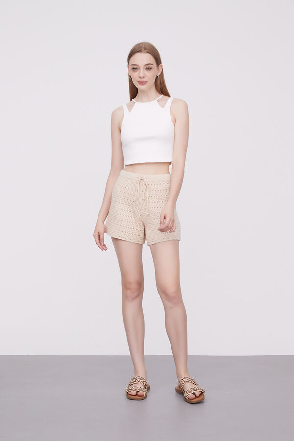 TOPS ALMERINDA MARFIL  / OFF WHITE image number null