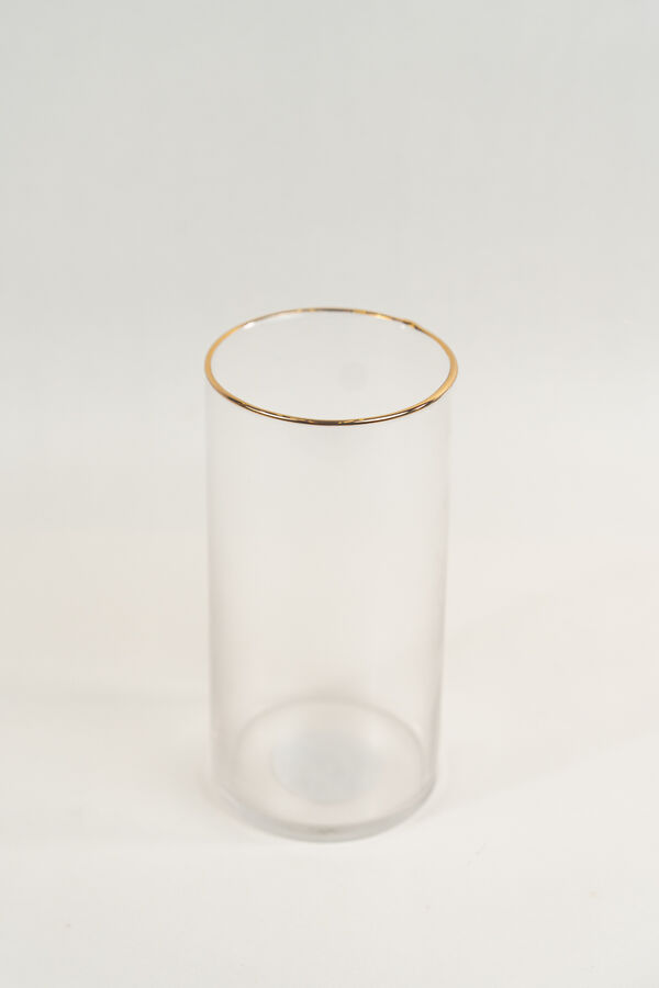 Florero Rosin Borde dorado COLOR UNICO image number null