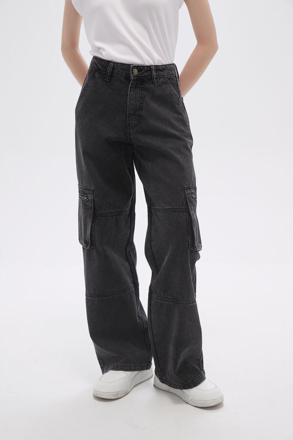 PANTALON APPARAT GRIS OSCURO image number null
