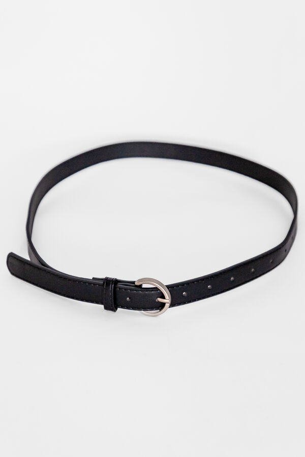 Cinturon Matte NEGRO image number null