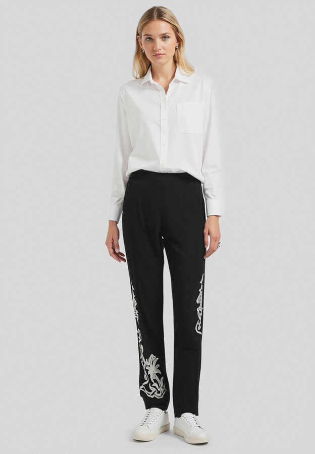 PANTALON LALUE NEGRO image number null