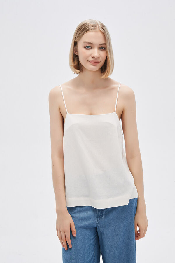 BLUSA TURAN MARFIL / OFF WHITE