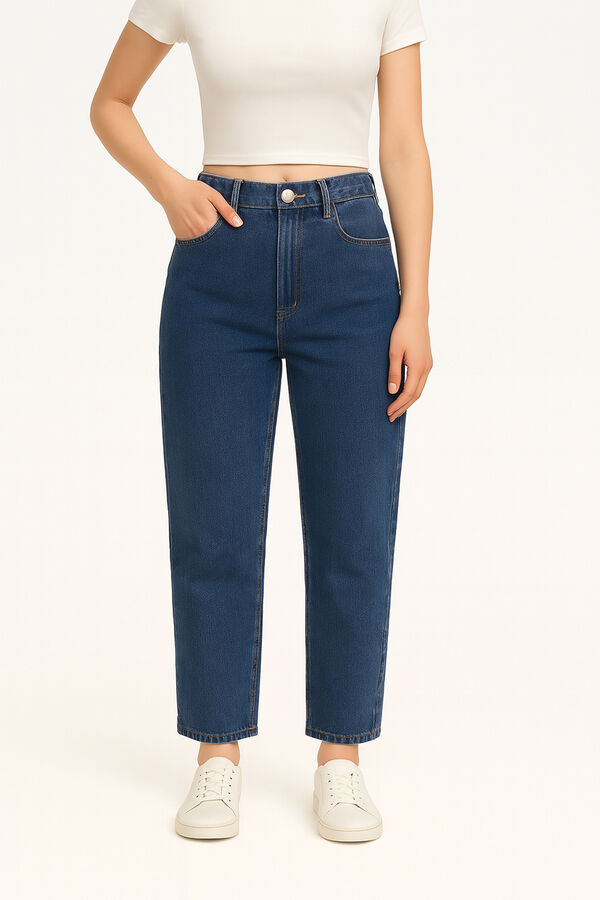 PANTALON MORELA AZUL INDIGO image number null
