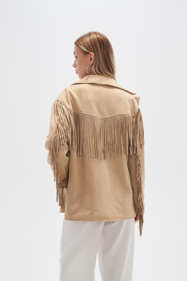 CHAQUETA LIMONA BEIGE image number null