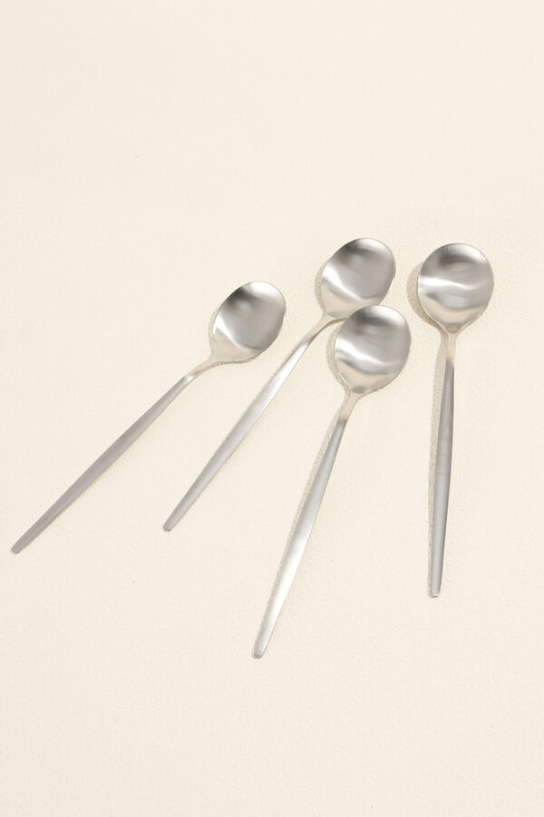 Cuchara Fiordo, Set 4 un. plateado COLOR UNICO