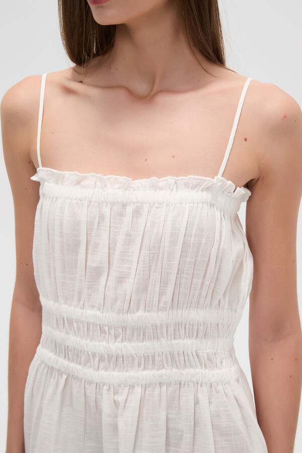 VESTIDO PASTEN BLANCO image number null