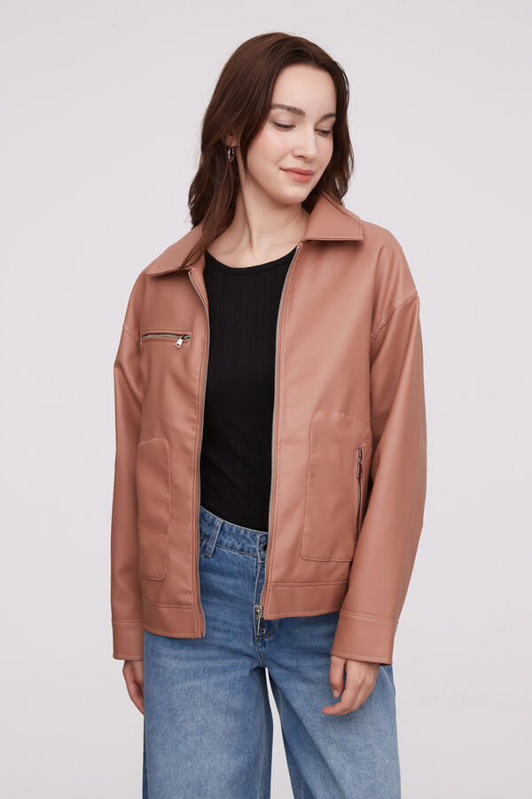 CHAQUETA POROM TOSTADO image number null