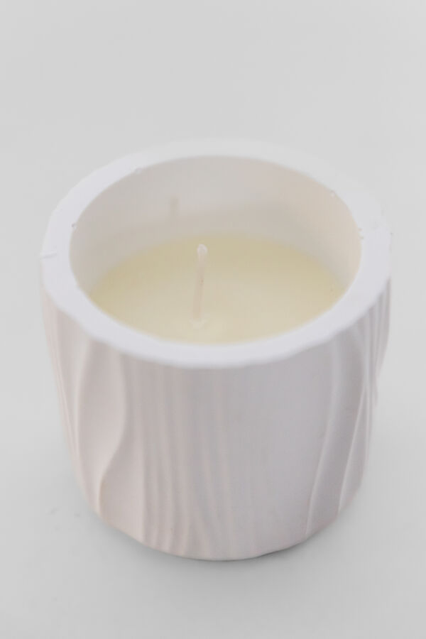 Vela Aromática Marble, Vaso COLOR UNICO