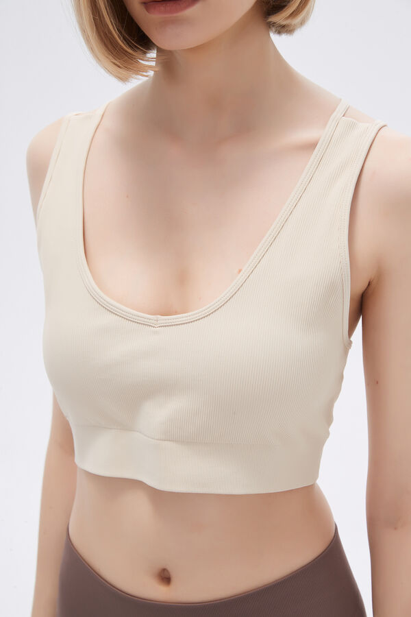 TOPS VALA BEIGE CLARO image number null