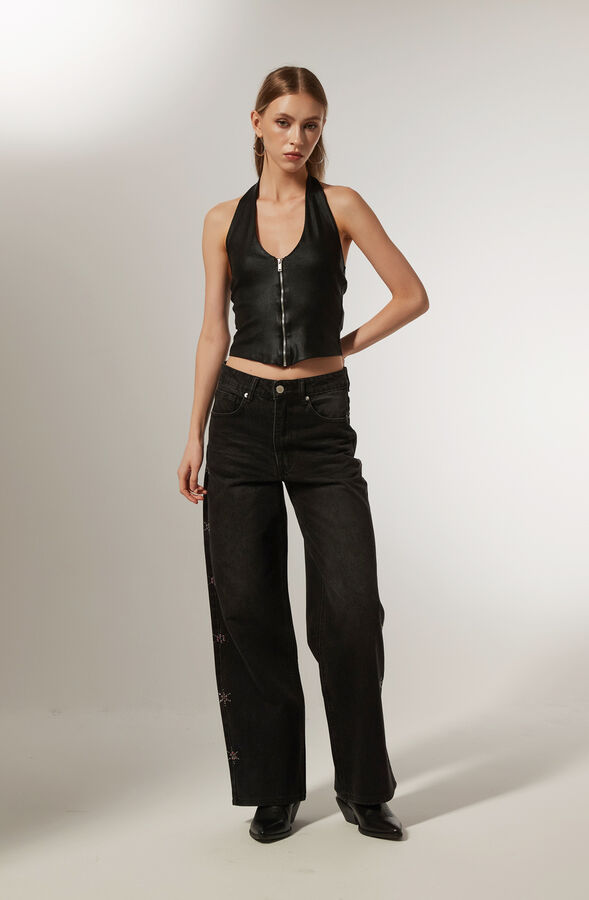 PANTALON MARIAS GRIS OSCURO image number null