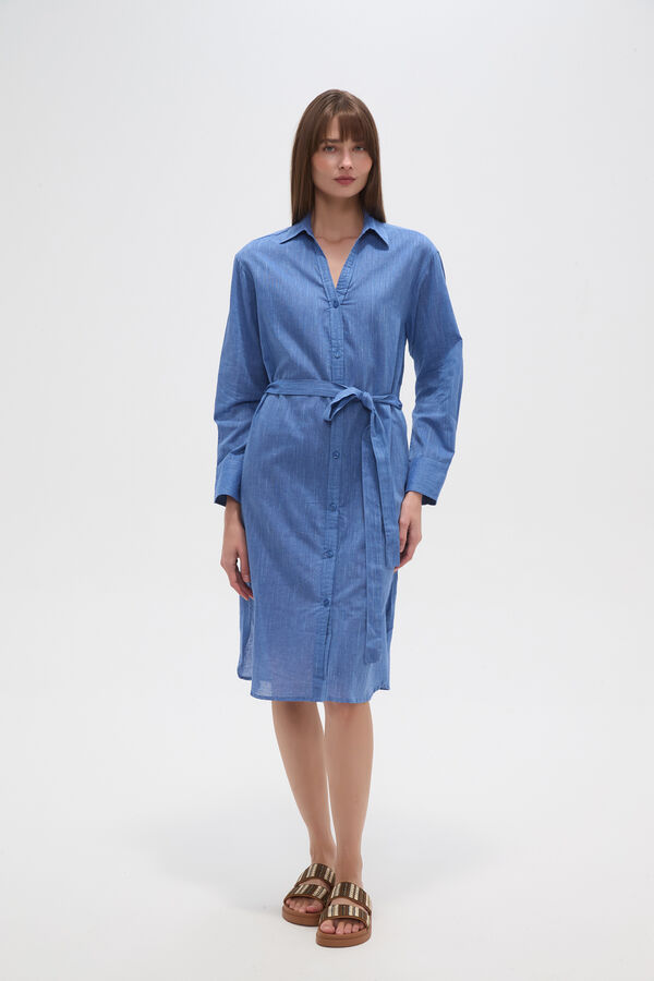 VESTIDO JAMIN ANIL image number null