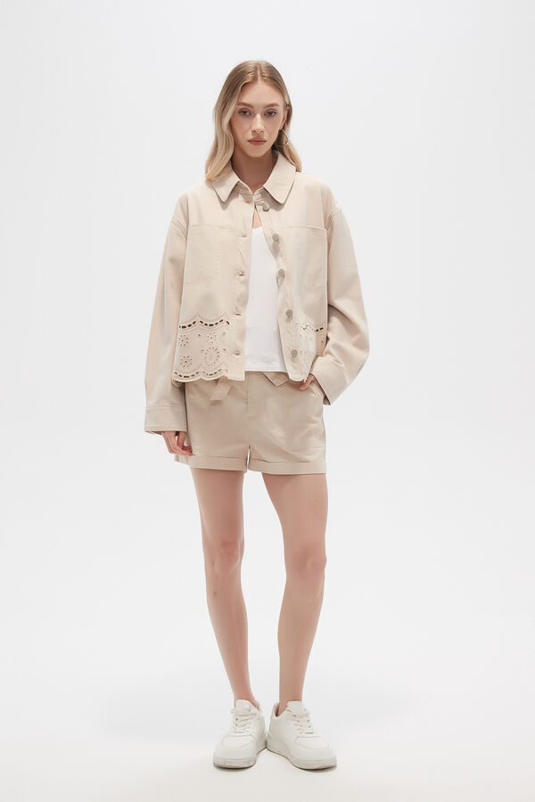 SOBRECAMISA VORO CREMA image number null