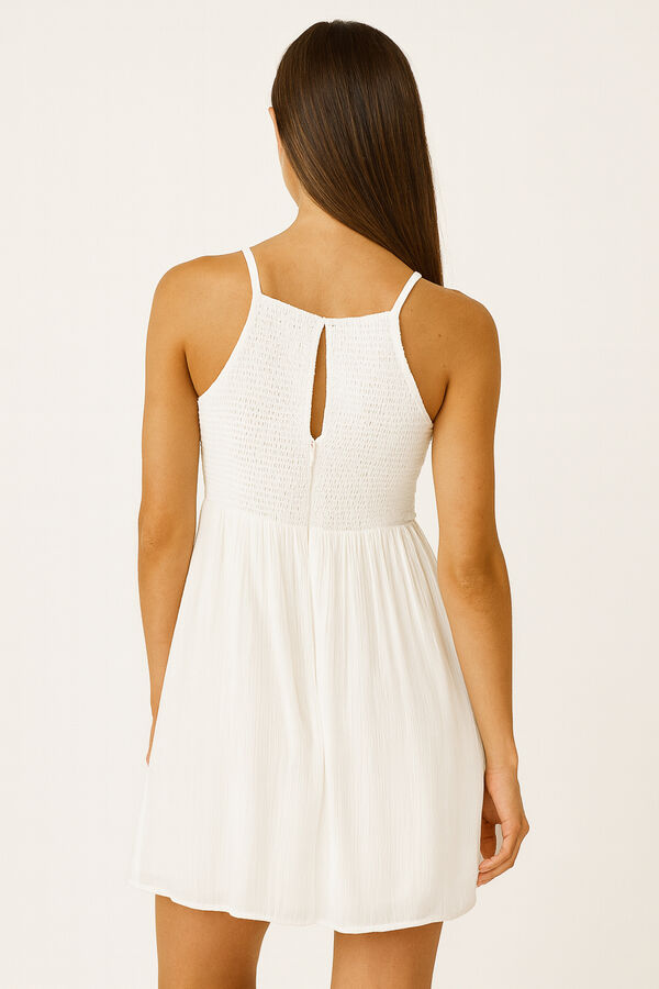 VESTIDO CROCHINI BLANCO image number null