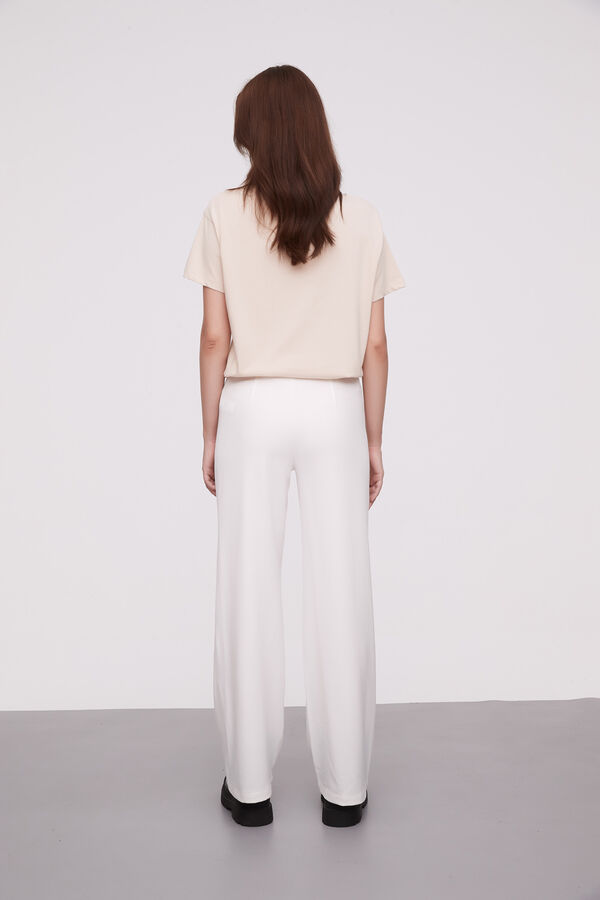 PANTALON VALSINNI MARFIL  / OFF WHITE image number null
