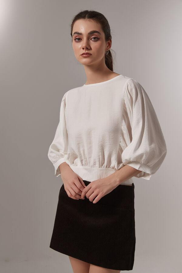BLUSA ROLAN MARFIL / OFF WHITE