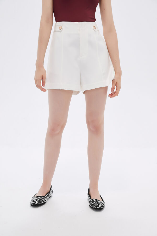 SHORT ALABAS MARFIL / OFF WHITE