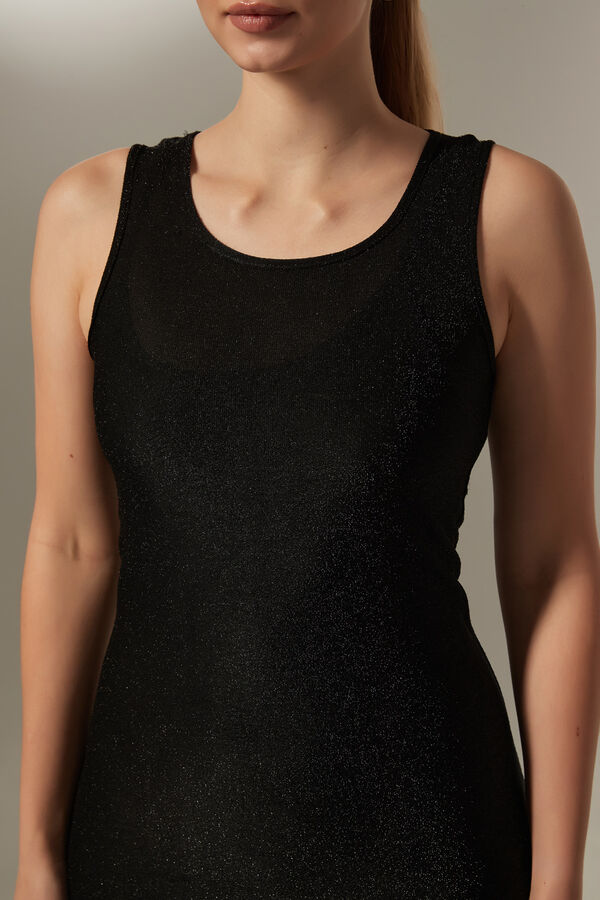 VESTIDO LUYE NEGRO image number null
