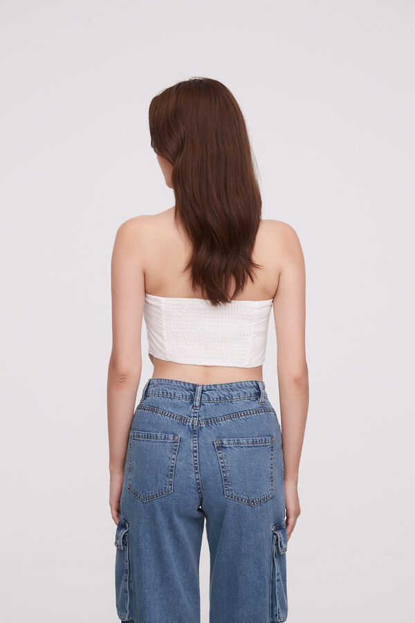 TOPS FUGEN MARFIL  / OFF WHITE image number null