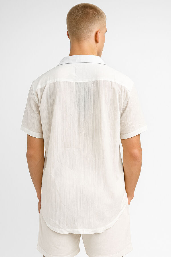 CAMISA ZERAN BLANCO image number null